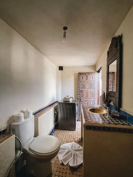 Semesterbostad Riad Dar Habiba 120M2 In Der Medina Mit Terrasse Marrakesh Marocko