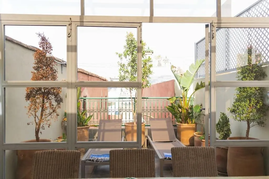 Riad Dar Habiba 120M2 In Der Medina Mit Terrasse Marrakesh Marocko
